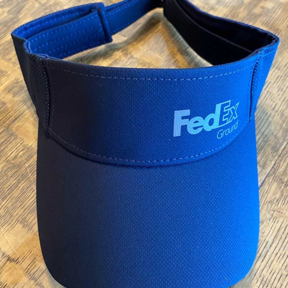 New FedEx Ground navy visor adjustable A10